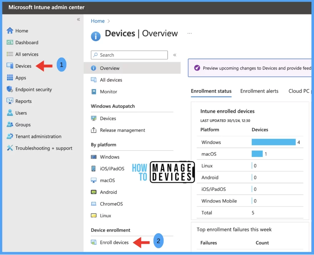 Setup Enrollment Notification in Intune for Mac Devices Fig.3